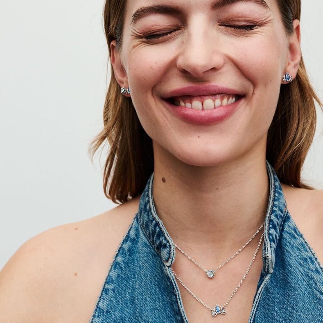 Aretes carruaje de Cenicienta