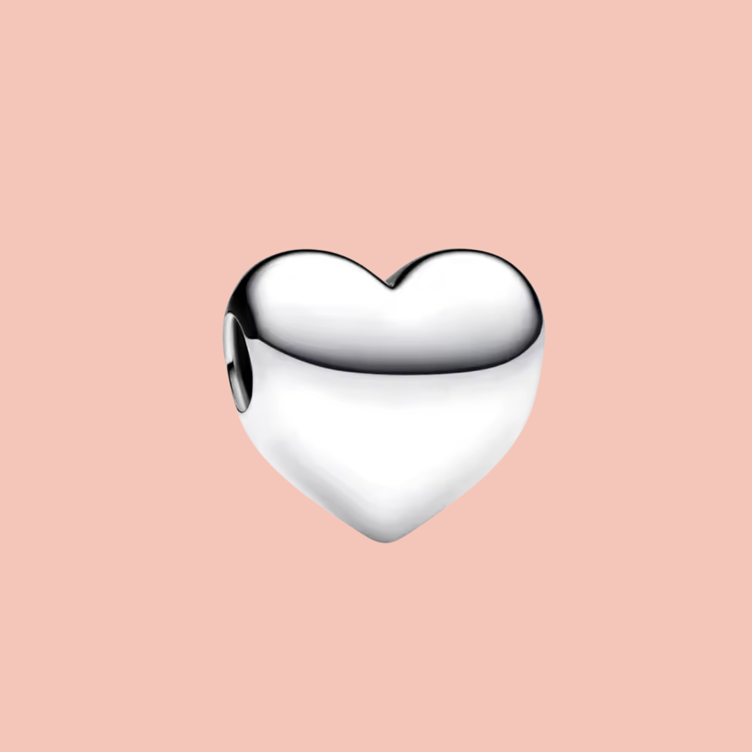 Charm corazón plata pequeño