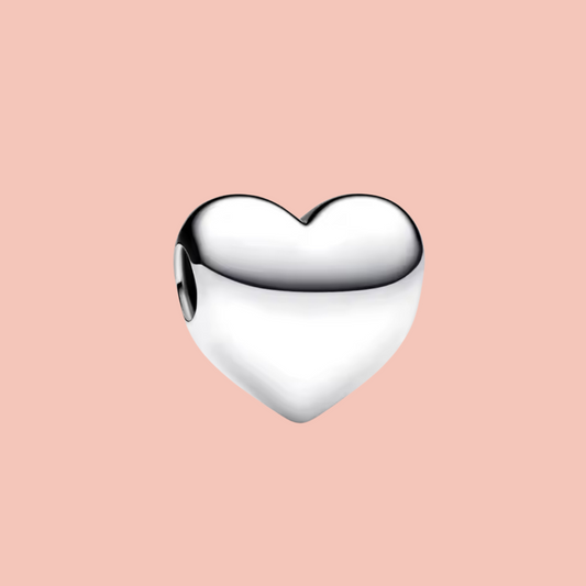 Charm corazón plata pequeño