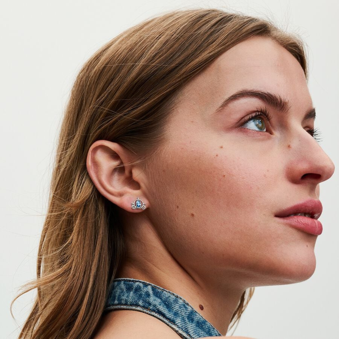 Aretes carruaje de Cenicienta